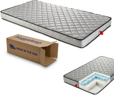 7 Inch Semi Truck Mattress - 42X80, Memory Foam Mattress, Wide Size, Medium Firm