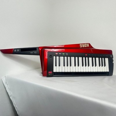 KORG RK-100S Red Shoulder Keyboard Keytar Synthesizer
