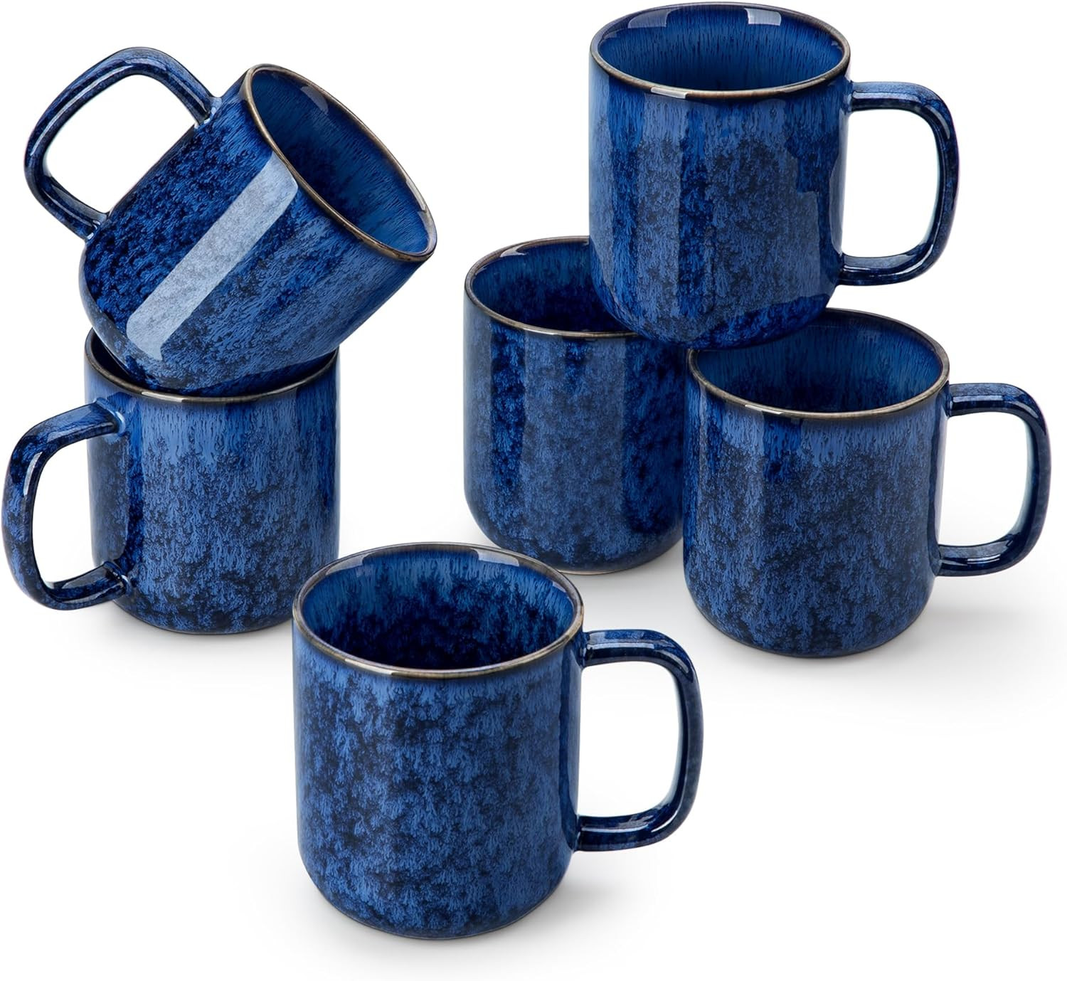 Mugs à café en grès de 360ml pour des pauses thé chaleureuses en famille