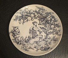 Vintage Ceramic Plate NyMolle Denmark Art Midsummer Night's Dream Bjorn Wiinblad
