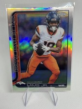 2025 TOPPS CHROME FOOTBALL MARVIN MIMS JR REFRACTOR - BRONCOS