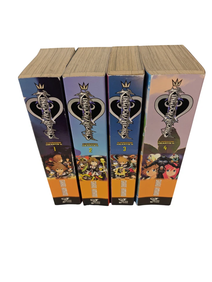 Disney Kingdom Hearts Manga Set Vol 1-4 by Yen Press First Edition - Image 2 of 3