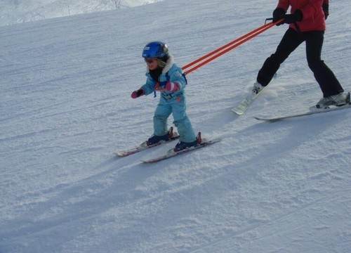 Ski Training Harness Skating Snowboard Kids Skiing Shoulder Harness Beginners - Picture 4 of 11