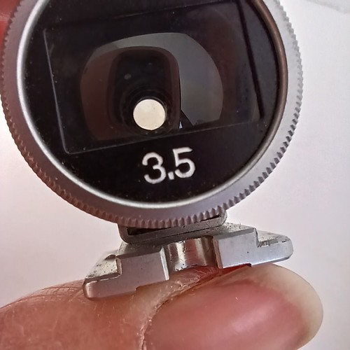 Nikon Nippon Kogaku 3.5cm VIEW Finder 35mm For Nikon S W/Case Great Condition - Picture 8 of 11