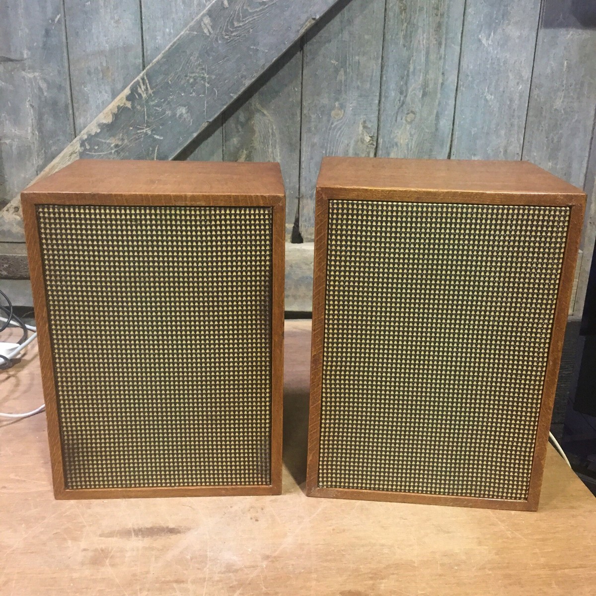 Vintage Elac 8.5” x 6” Speakers 59RM / 109 Elliptical Vintage Elac 8.5” x 6” Speakers 59RM / 109 Elliptical