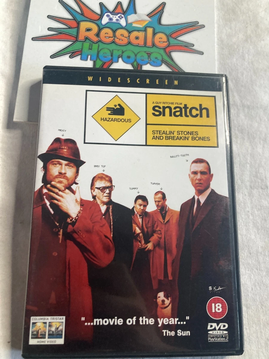 Snatch Widescreen Brad Pitt DVD Movie eBay