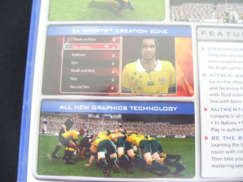 RUGBY 2005 PS2 GAME PLAYSTATION 2 EA SPORTS - Picture 4 of 8