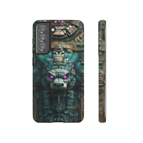 Aztec Serpent Stone - Phone Ink Case for iPhone, Galaxy, Pixel - Picture 274 of 281