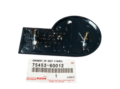 Genuine Toyota Land Cruiser 1969-1984 4 Wheel Drive Emblem