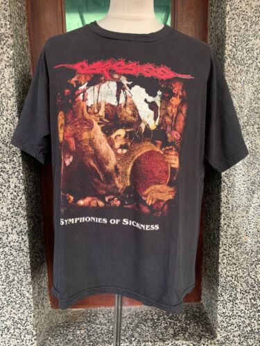 Vintage 90's Carcass Symphonies of Sickness Band Unisex Tshirt Reprint KH12550 - Bild 2 von 2
