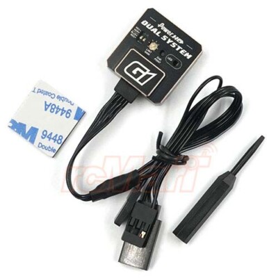 Power HD Aluminum G1 High Stability Gyro Silver For 1:10 RC Car Drift F1 Touring