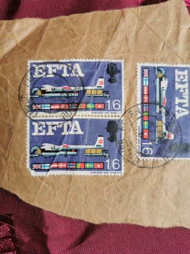 Collection-British Vintage Postage Stamps,Franked&Unfrank ,Private Collection. - Picture 4 of 10