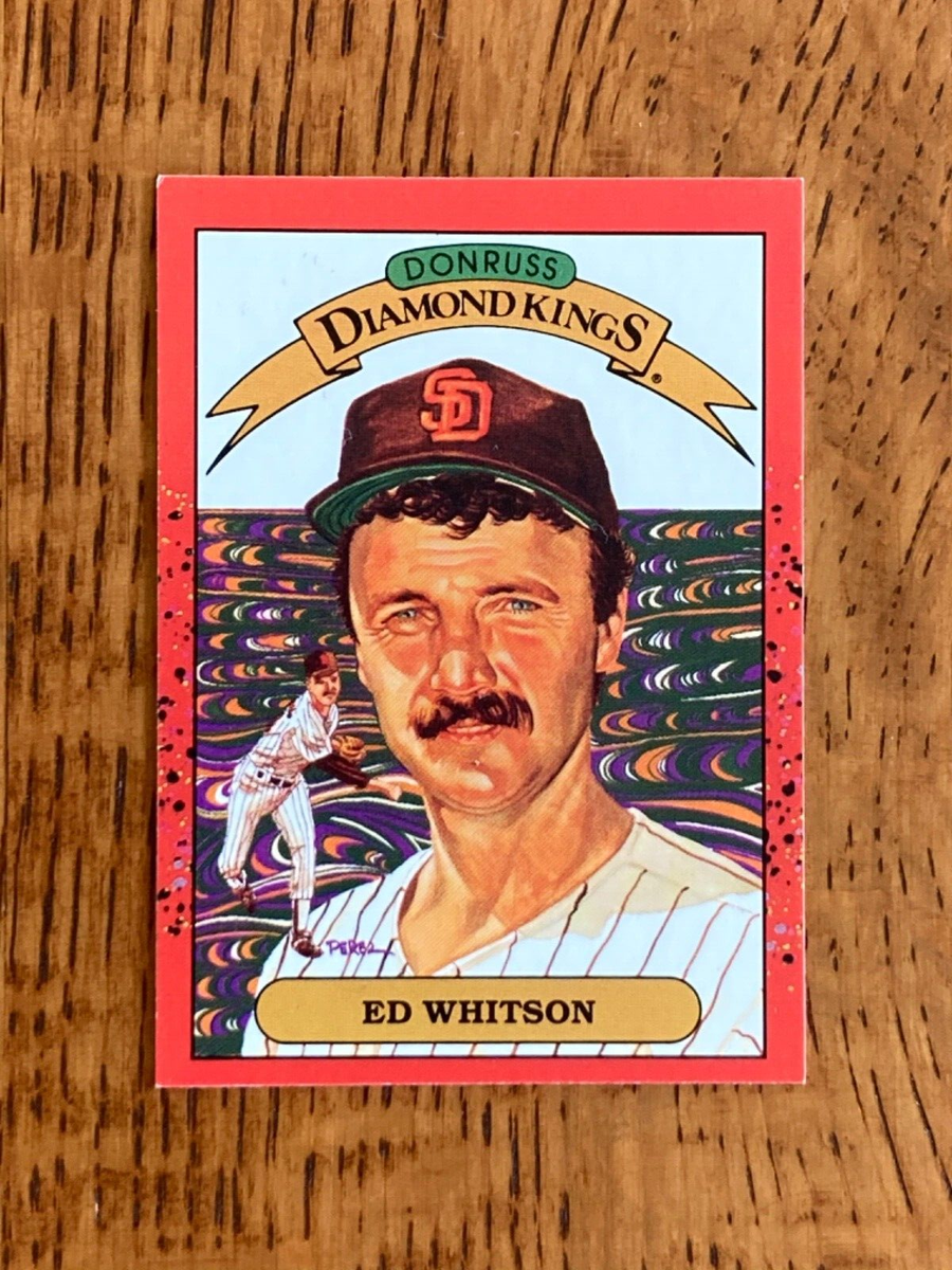Donruss 1990 Baseball Card - Ed Whitson #26 Diamond Kings | eBay
