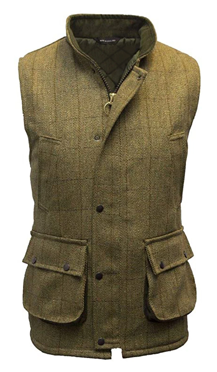 Mens Derby Tweed Short Sleeve Shooting Hunting Bodywarmer Waistcoat Gilet S-5XL
Opens in a new windo