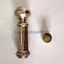 DESIGNER HEAD LONG HANDLE for WOODEN WALKING VINTAGE CANE STICK NEW SOLID BRASS