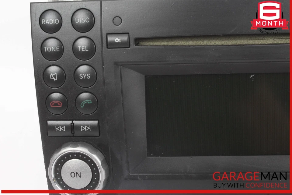 09-11 Mercedes R171 SLK300 SLK55 Head Unit Radio AM/FM CD Player 1719000700 OEM - Image 2 of 4