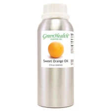 8 fl oz Orange Sweet Essential Oil (100% Pure & Natural) in Aluminum Bottle