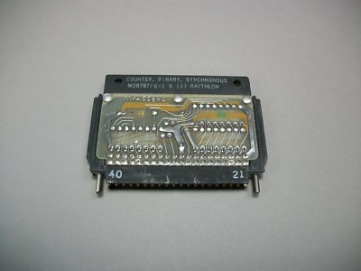 Raytheon Binary Synchronous Counter Part Number: M28787/6-1 Rev B New Old Stock