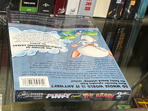 Pinky And The Brain Volume 2 (DVD) Steven Spielberg Present, Warner Bros! NEW! - 第 3/5 張圖片