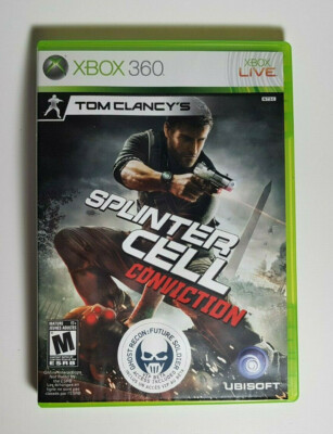 Tom Clancy's Splinter Cell: Conviction (Microsoft Xbox 360, 2010) Complete
