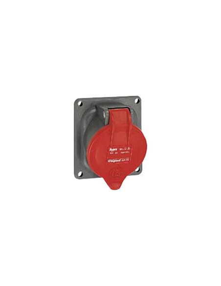 Socle 16A Legrand 052223 plastique étanche IP44 pour machine triphasée