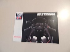 Brochure depliant Kawasaki GPZ