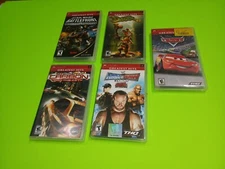 PlayStation Portable PSP Empty Game Cases Manuals Art ONLY Lot Greatest Hits Umd
