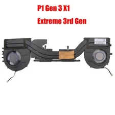 CPU FAN&Heatsink For ThinkPad P1 Gen 3 X1 Extreme 3rd Gen 5H40Y67588 55H40Y67590