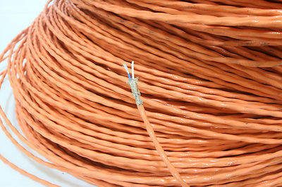 NOS PTFE Twisted  26AWG  Precision Shielded silver plated cable wire 3meter