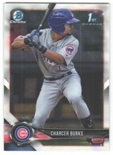 2018 Bowman Chrome Charcer Burks #BCP170 Prospects SN
