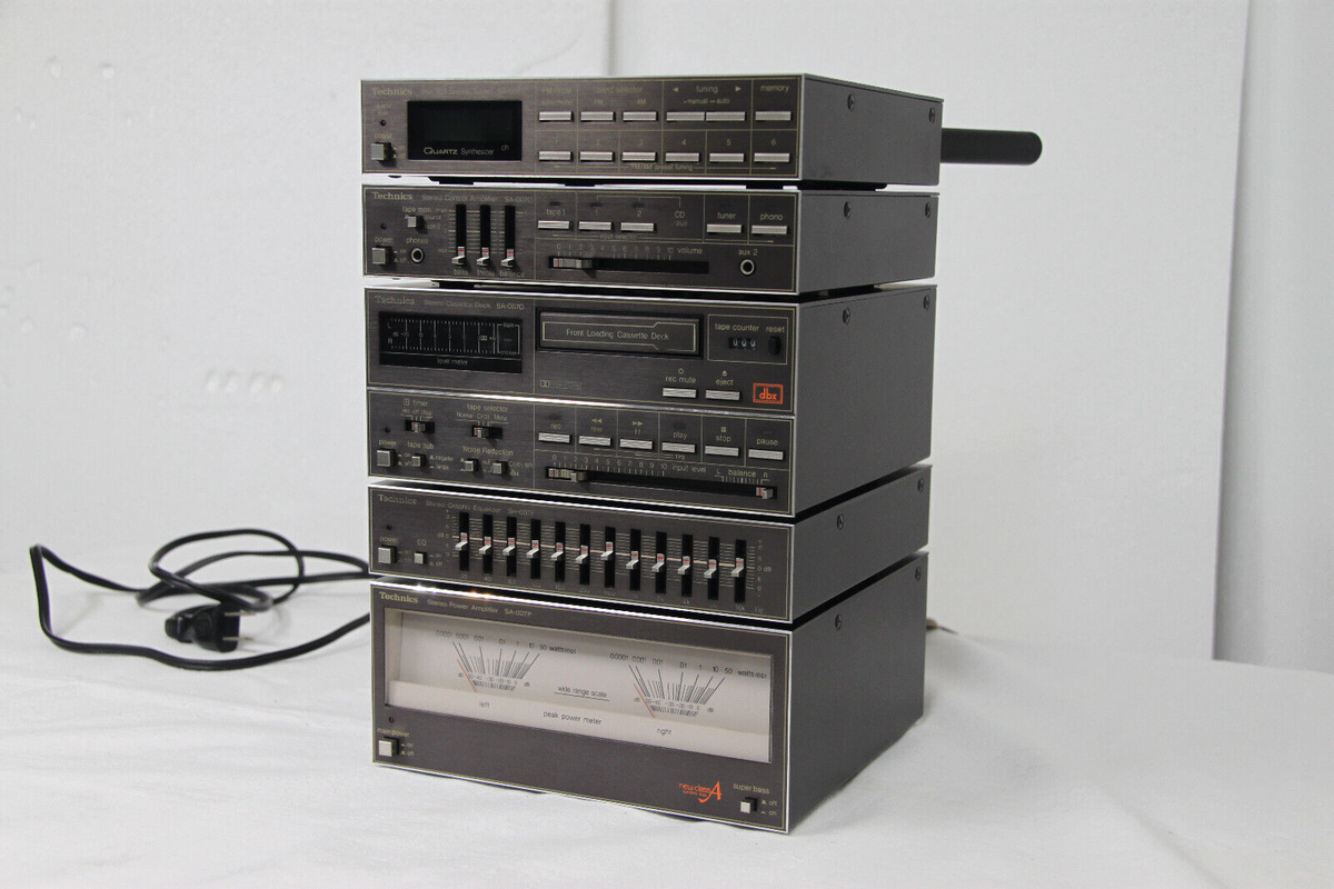 Technics SA-007 System Kit SA-007D SA-007P Amplifier SA-007C Technics SA-007 System Kit SA-007D SA-007P Amplifier SA-007C
