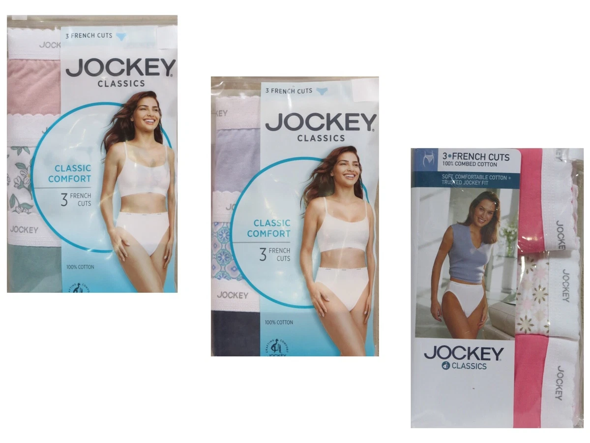 Jockey® Comfies® Cotton French Cut - 3 Pack