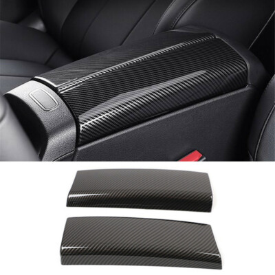 Armrest Box Panel Trim For Mercedes Benz B GLA GLB Class W247 X247 20+ABS Carbon