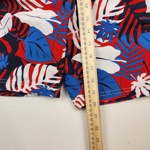 US Polo Assn. Mens Swim Trunks Red White Blue Size XXL Elastic Waist w/Tie New - Picture 6 of 14