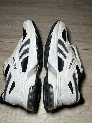 Reebok Hexalite Mens Womens Casual White Blue Pink Trainers