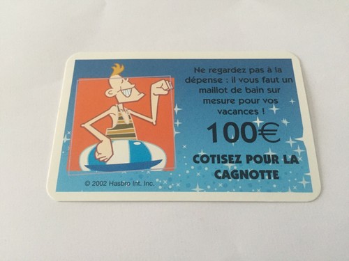 Lot De 4 Billets De 100 Pour La Bonne Paye Hasbro - Occasion - Pièces Détachées
