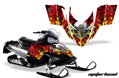 Sled Grafik Aufkleber Für Polaris Shift/Dragon/RMK/Switchback 06-10 MTHD R