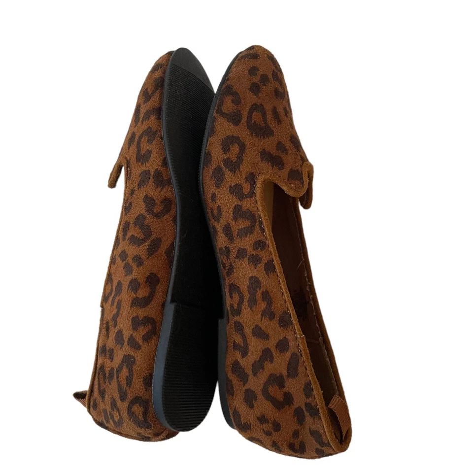 Old Navy Toddler Girls Leopard Print Ballet Flats 6 - Image 3 of 4