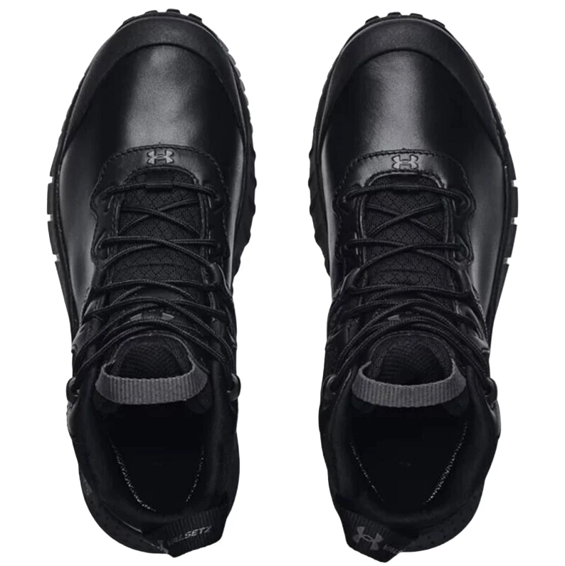 BOTAS MUJER UNDER ARMOUR NEGRAS TÁCTICAS UA W MG VALSETZ MID LTHR WP 3024335-001 Foto 3 de 3