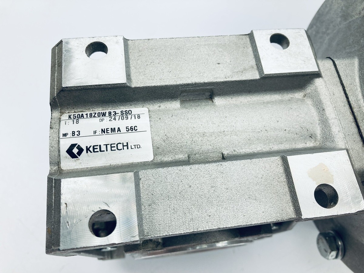 NORD SK71L/4CUS 56C BRE5 MOTOR 1/2HP 230/460V 3PH W/ KELTECH NORD SK71L/4CUS 56C BRE5 MOTOR 1/2HP 230/460V 3PH W/ KELTECH
