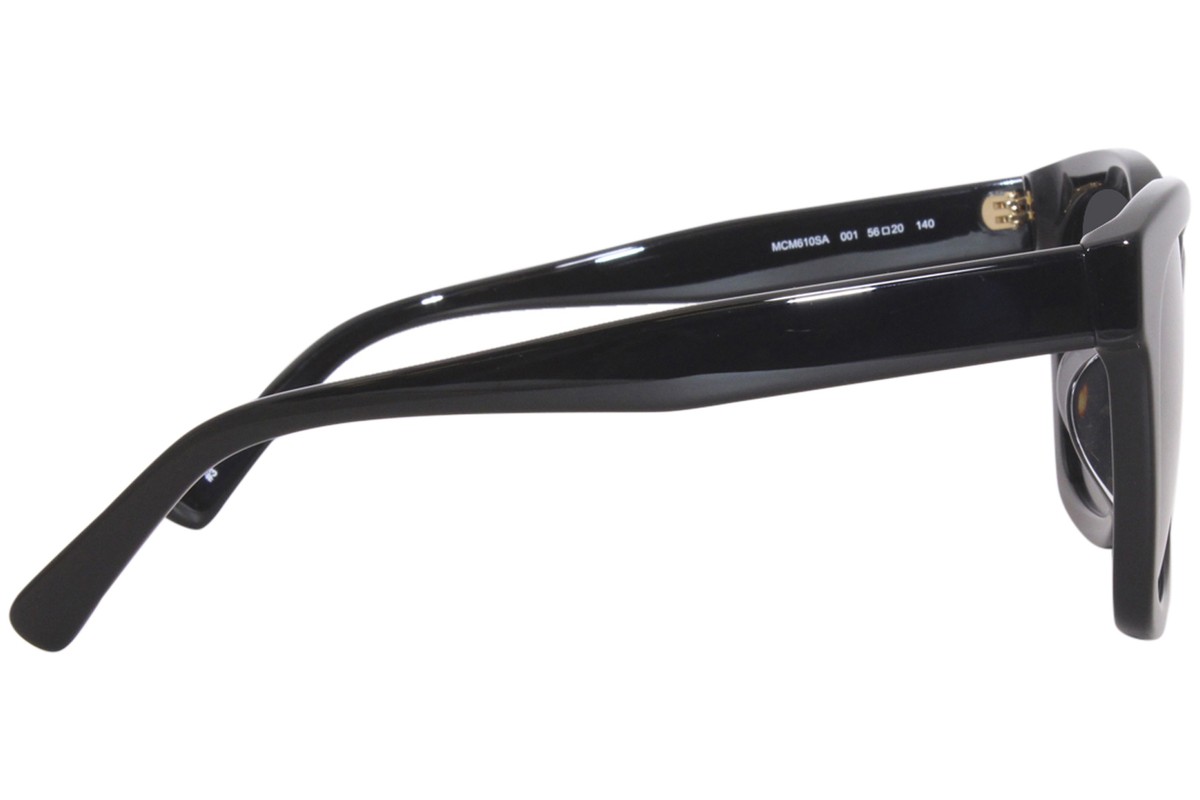 MCM MCM610SA 001 Sunglasses Women's Black/Grey Lenses