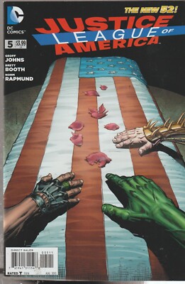 DC COMICS JUSTICE LEAGUE OF AMERICA #5 (2013) NEW 52 1ST PRINT VF