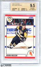 Mark Recchi RC BGS 9.5: 1990-91 Score Rookie Card #186 POP 10