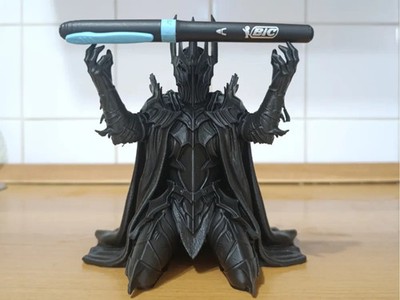 Sauron Pen Holder   Dark Lord Desk Organizer Decor | Multi Colour Options
