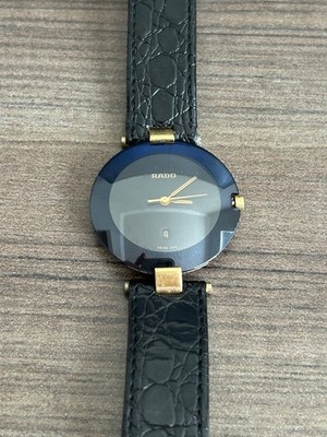 BEAUTIFUL Rado Coupole  Jubilé Sapphire Crystal Watch 129.3575.4n 20mm  