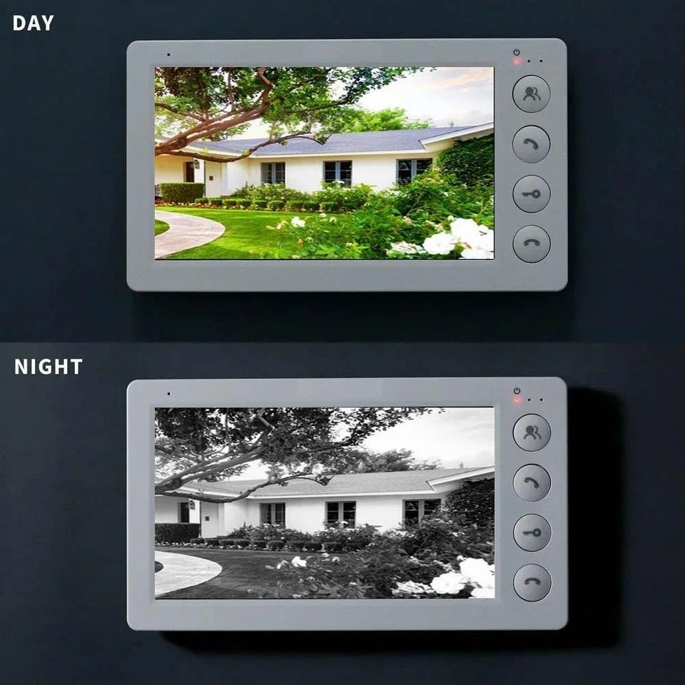 Wired Video Intercom System for Apartments,2/3/4/5/6/8/10/12 Units 7 Inch. - Image 4 of 4