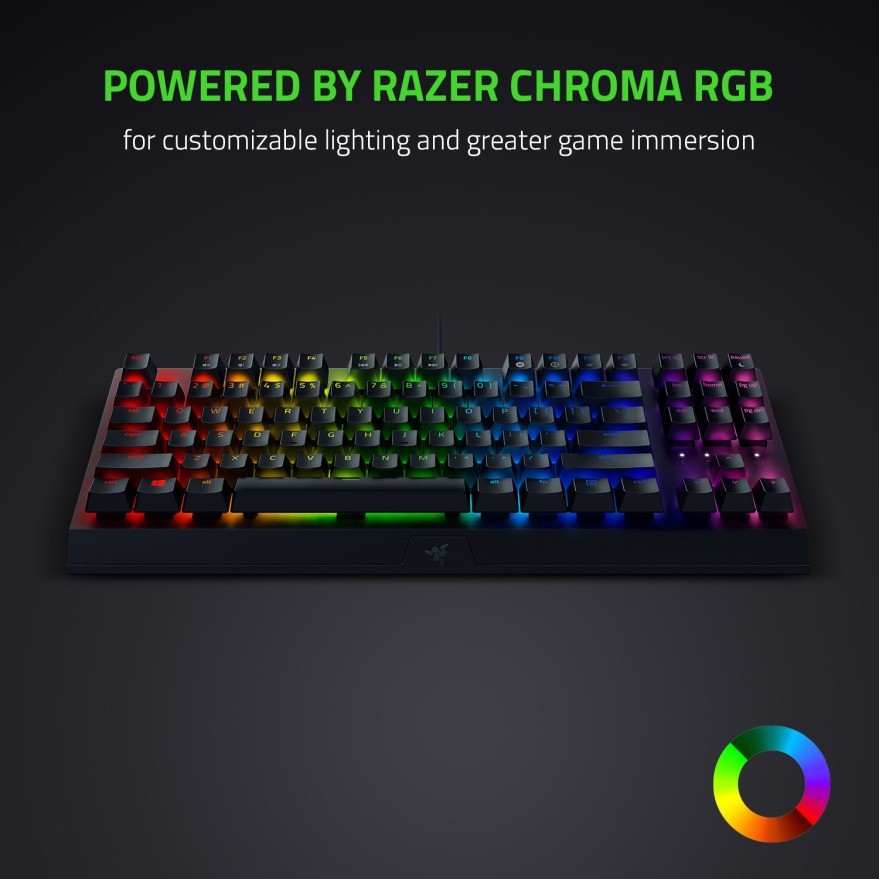 Razer BlackWidow V3 Tenkeyless Compact Mechanical Gaming