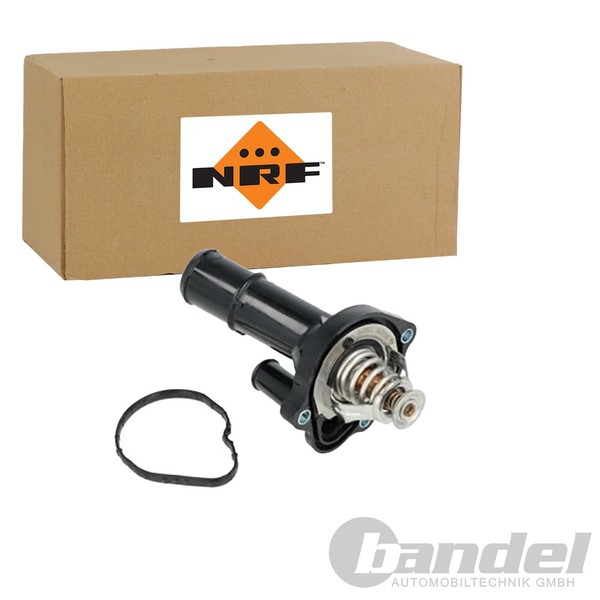 NRF Thermostat 82°C MIT Dichtring Passend FüR Ford Focus Galaxy Mondeo S-MAX LAN-image