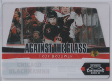 Troy Brouwer 2010-11 Panini Playoff Contenders Against the Glass