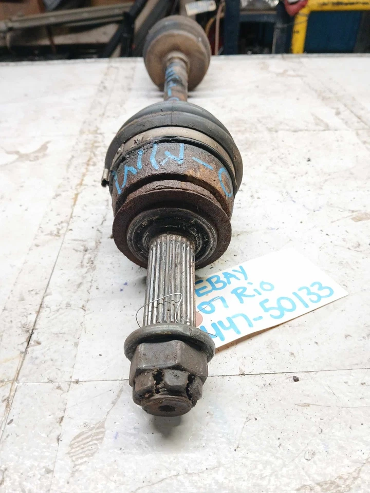 KIA RIO 2006-2008 eje delantero CV lado izquierdo del conductor LH OEM Foto 2 de 4